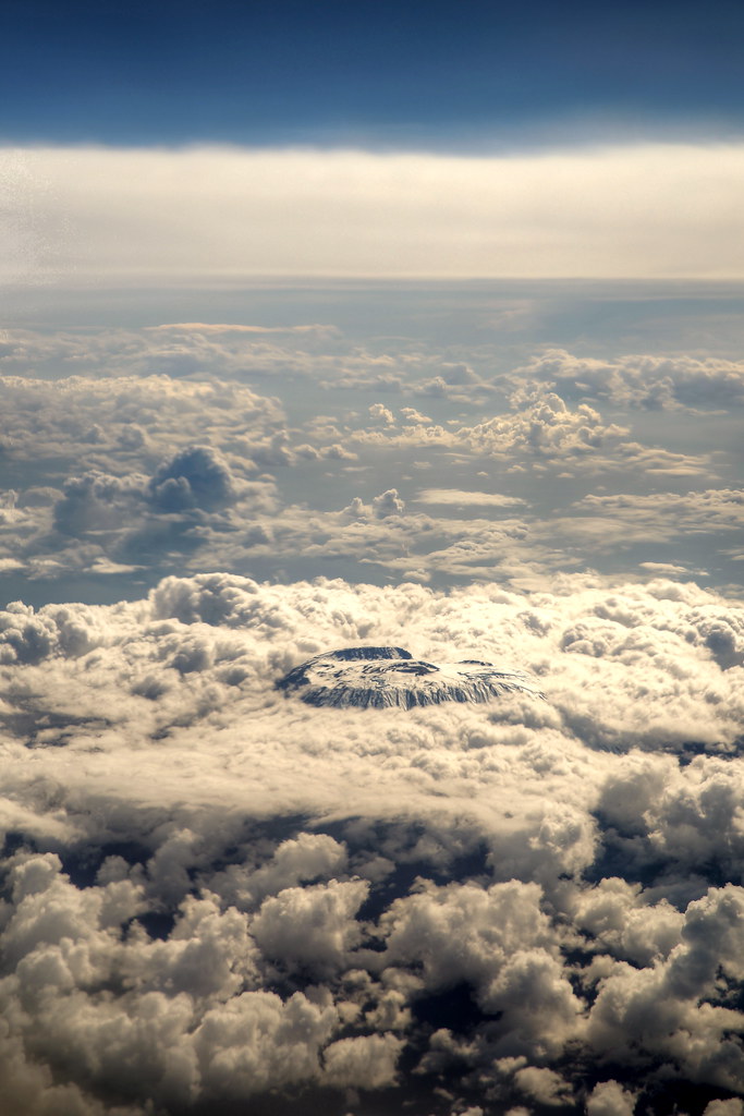 Kilimanjaro above clouds